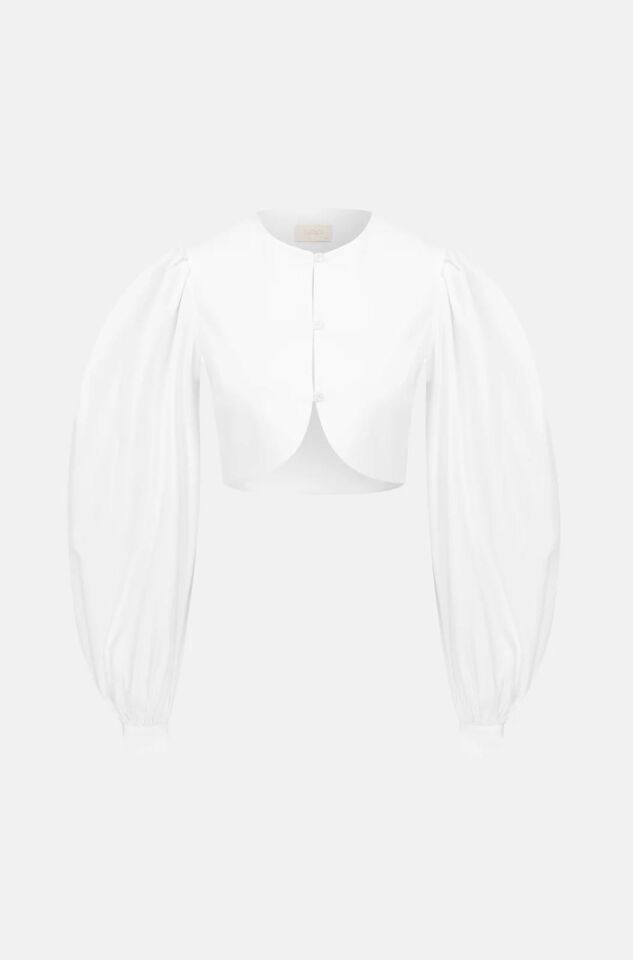 Kiki Balon Kollu Gömlek