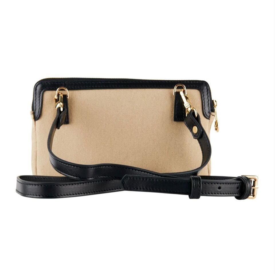 Tokyo Omuz Çantası Kanvas - Siyah