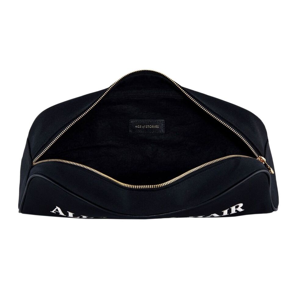 New Ibiza Saç Bakım Çantası / Kanvas - Siyah