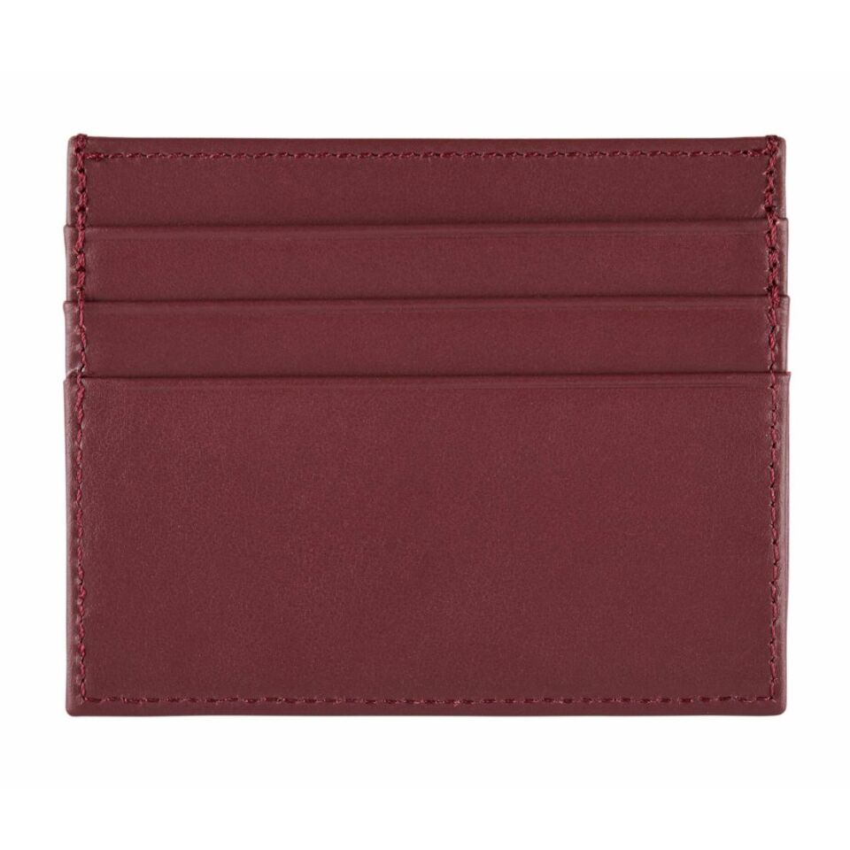 Chicago Deri Kartlık - Bordo