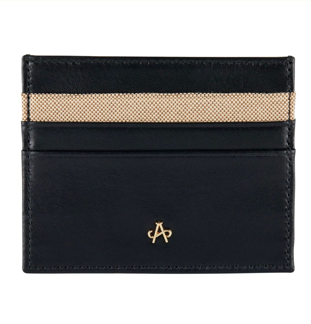 Chicago Deri Kartlık - Siyah