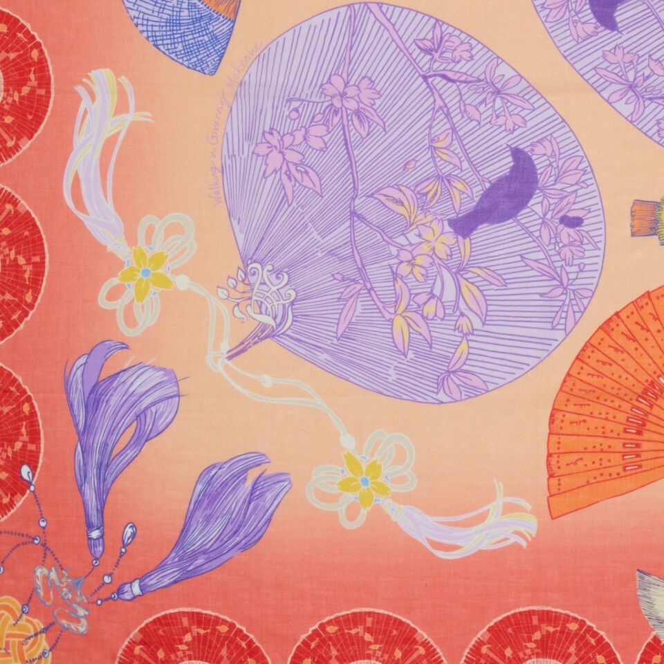 Giverny'de Yürüyüş / Mor ve Kırmızı