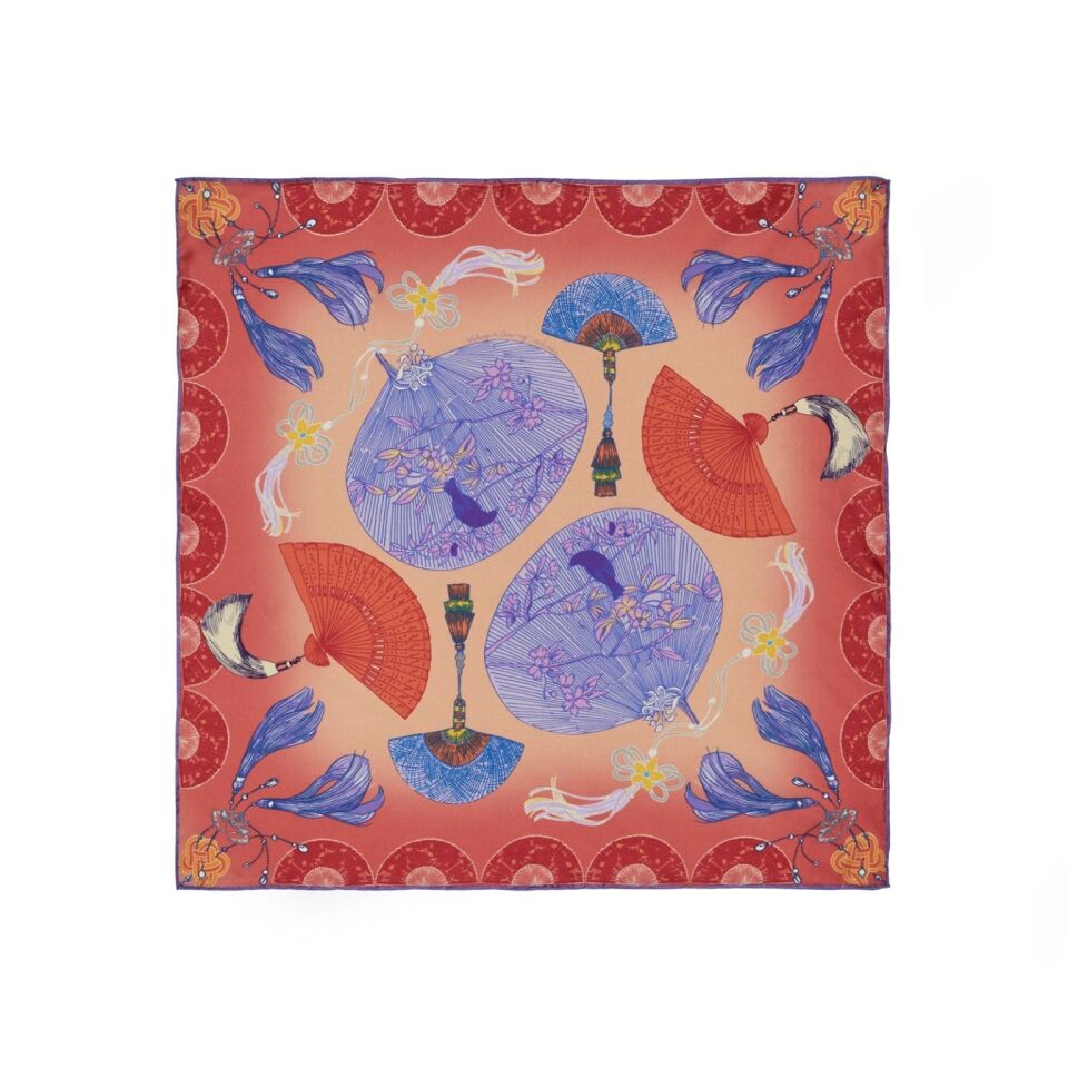 Giverny'de Yürüyüş / Mor ve Kırmızı