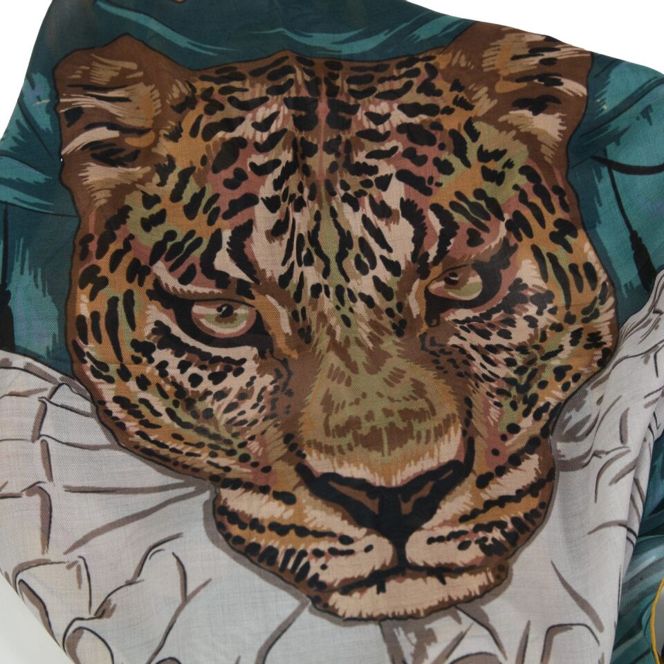 Maymun ve Leopar / Sarı