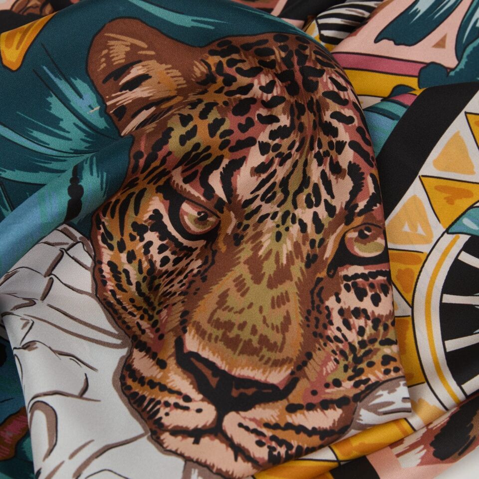 Maymun ve Leopar / Sarı