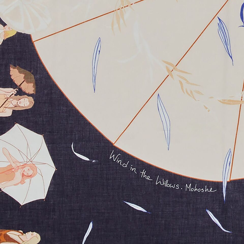 Söğütlerdeki Rüzgar / Mavi ve Altın / 140x140