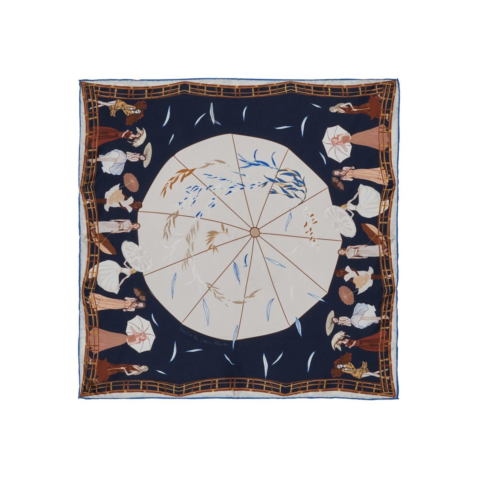 Söğütlerdeki Rüzgar / Mavi ve Altın / 140x140