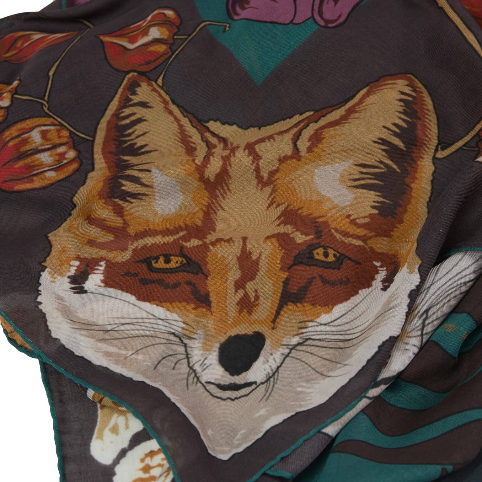 Tilki ve Leylek / Erik ve Kahverengi / 140x140