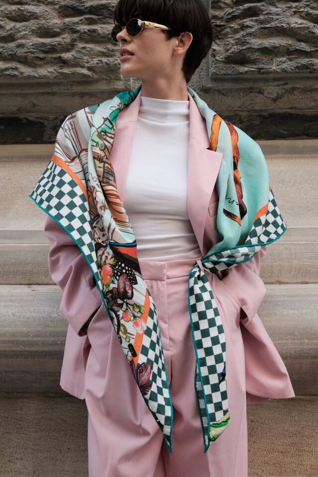 Venedik'te Gondol / Yeşil / 140x140