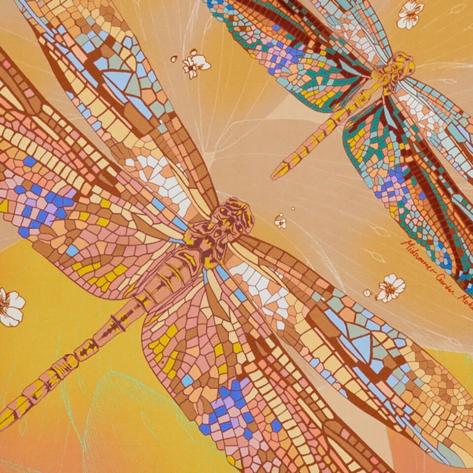 Kartopu / Sarı ve Altın / 50x50