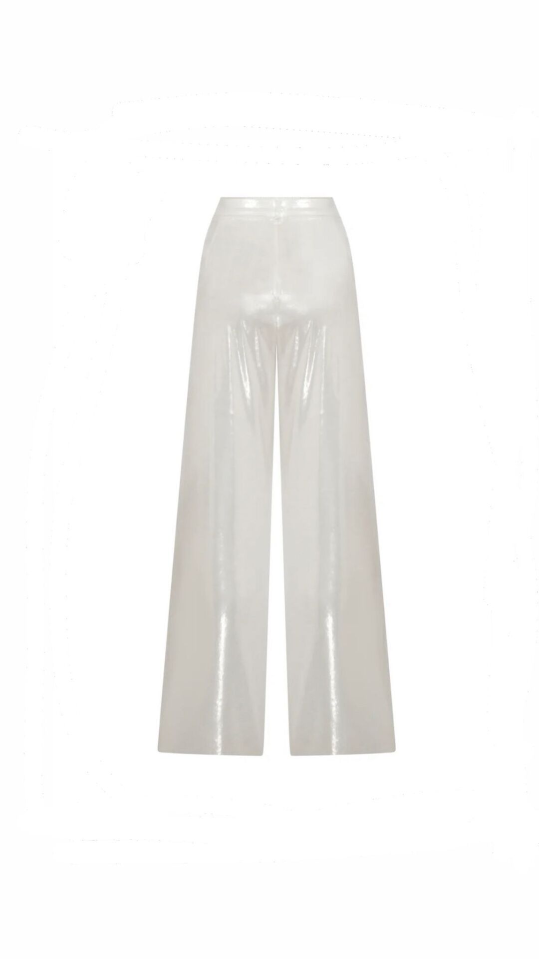 Liquid Trousers In White