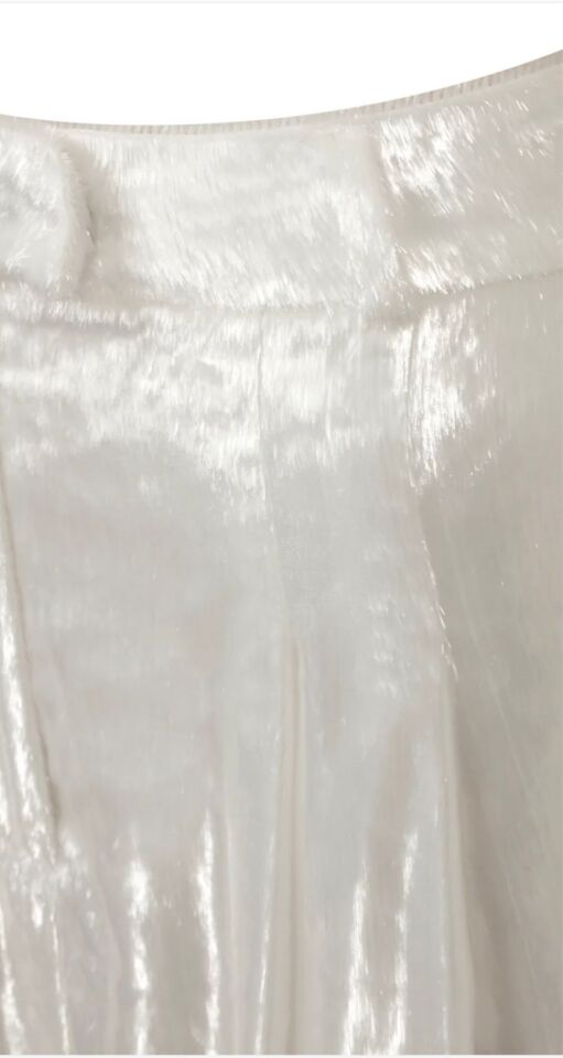 Liquid Trousers In White