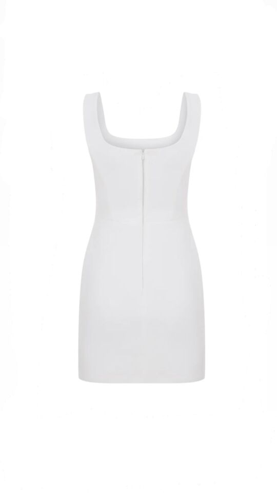 Arella Mini Dress In White