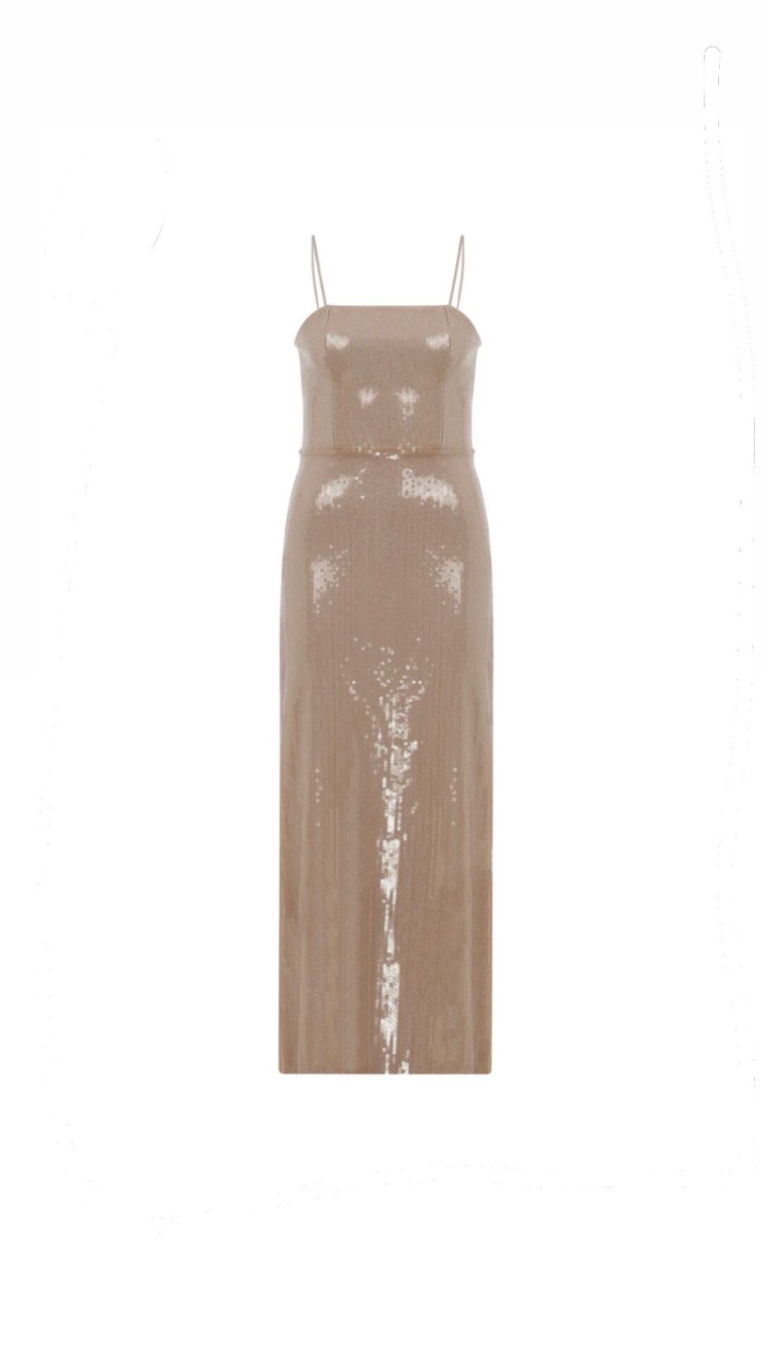 Sia Gown In Smoke Sequin