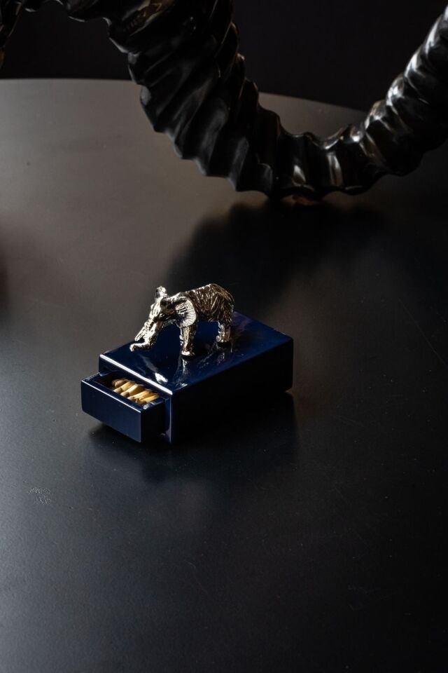 Fil Kibrit Kutusu - Küçük (7 x4,5 cm)