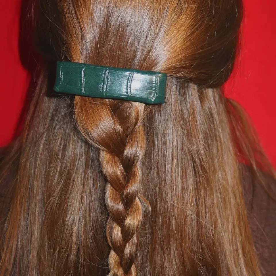 Baget Yeşil Krokodil Toka