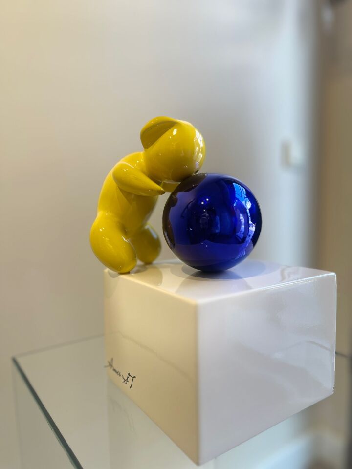 Bunny / Lacivert ve Sarı