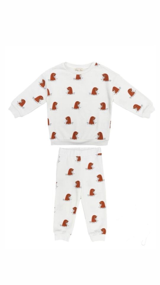 Monk Seal Set - Beyaz