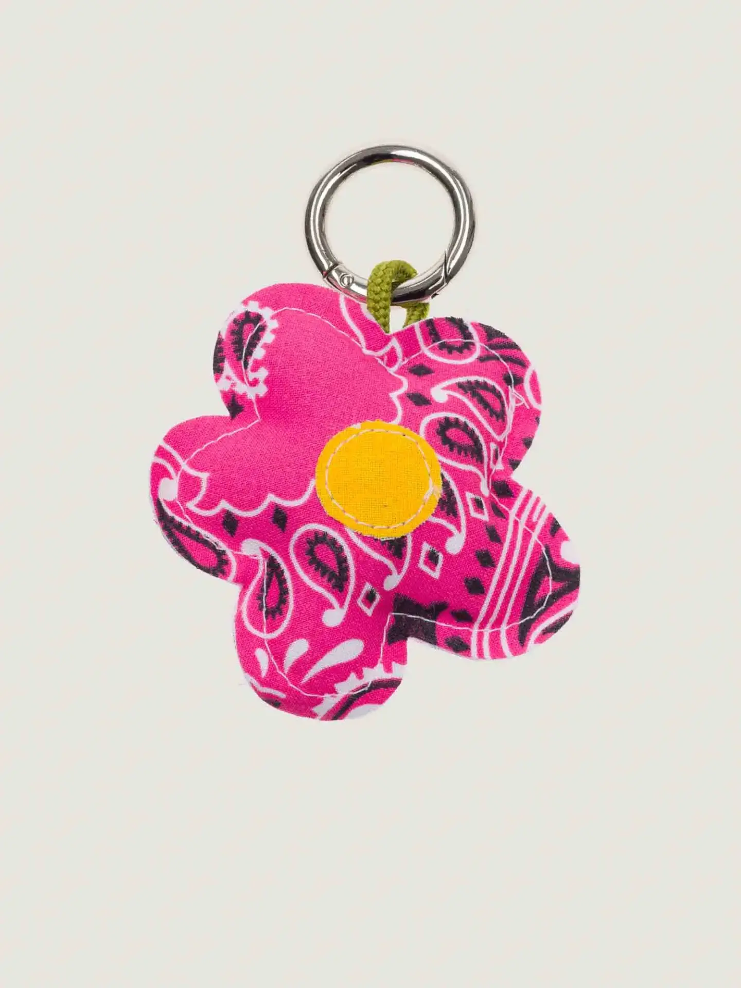 Key Ring – Flower - Fuşya