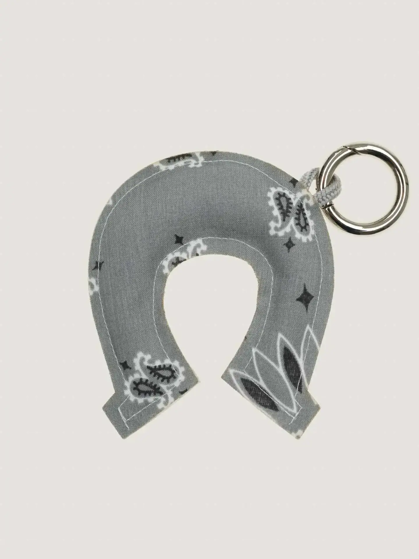 Key Ring – Horseshoe - Gri