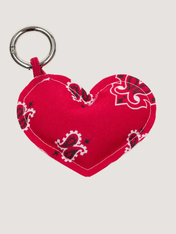 Key Ring – Red Heart - Kırmızı