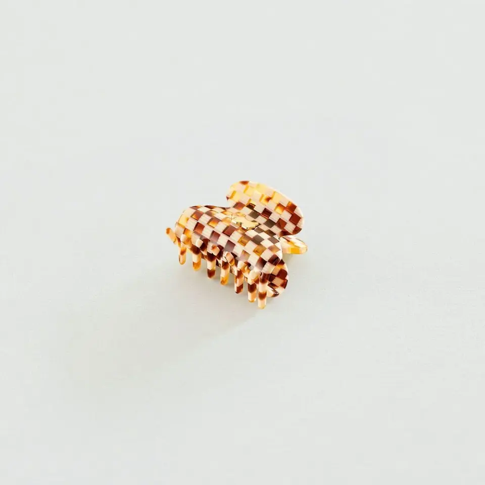 Hair Accessory Damier - Beige