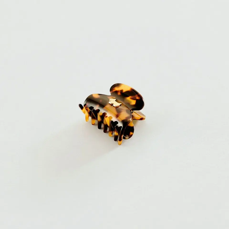 Hair Accessory Pince - Dark Tortoise