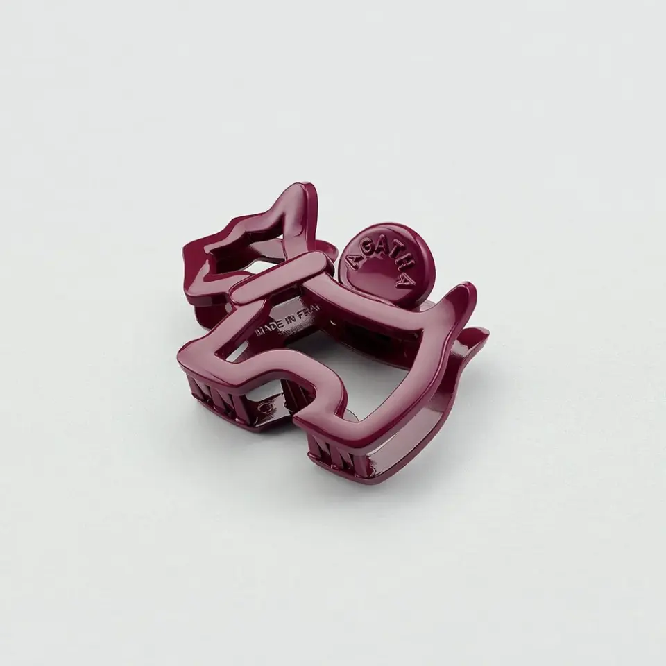 Hair Accessory Scottish Burgundy - Burgundy