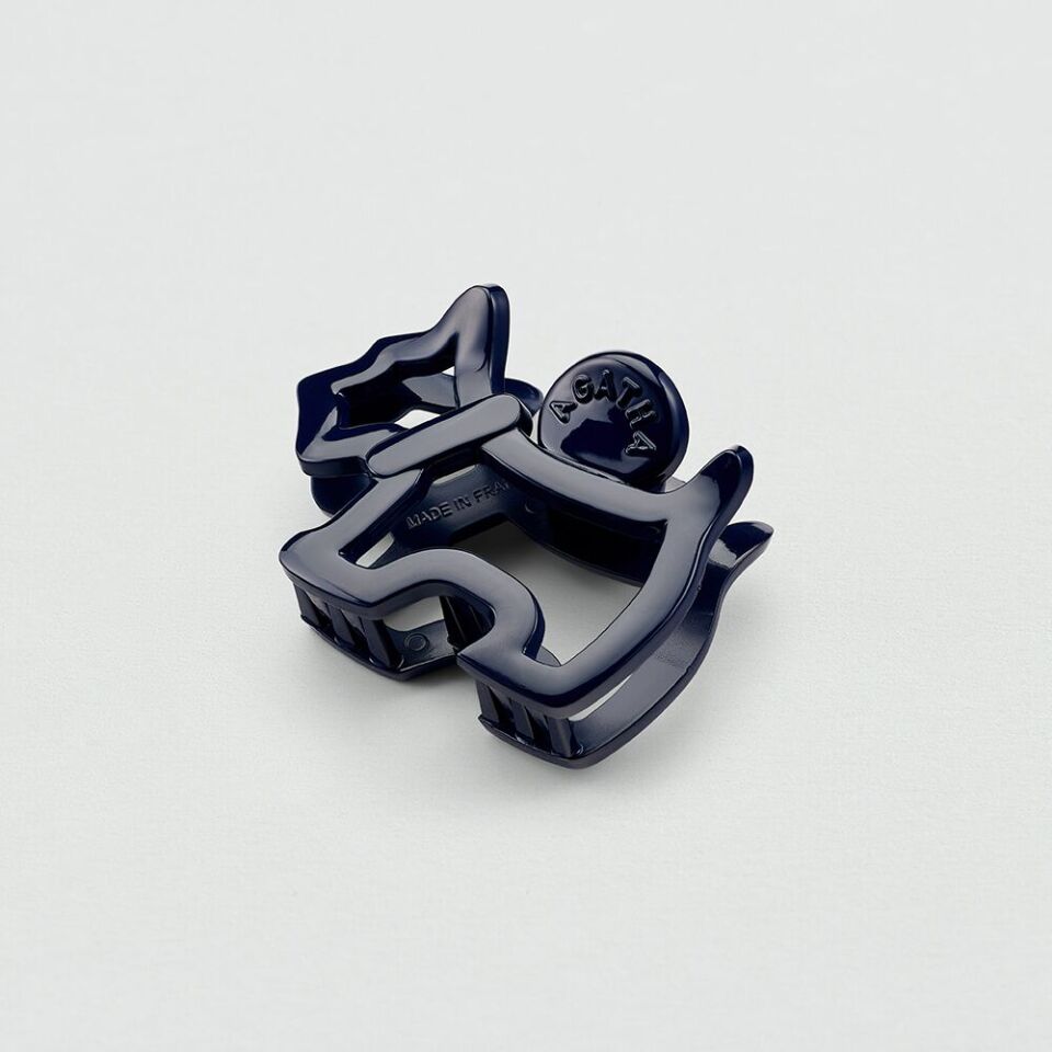 Hair Accessory Scottish Navy Blue