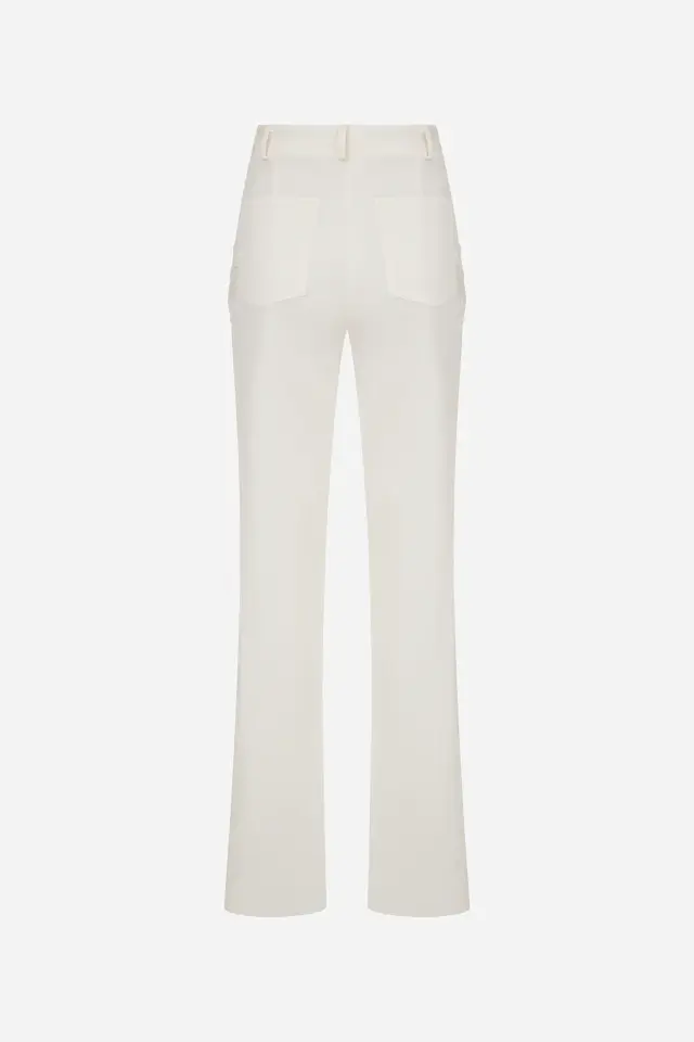 Erica - Trousers With Applique Detail