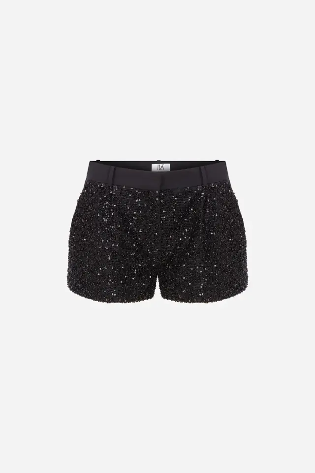 Wendy – Beaded Sequin Shorts