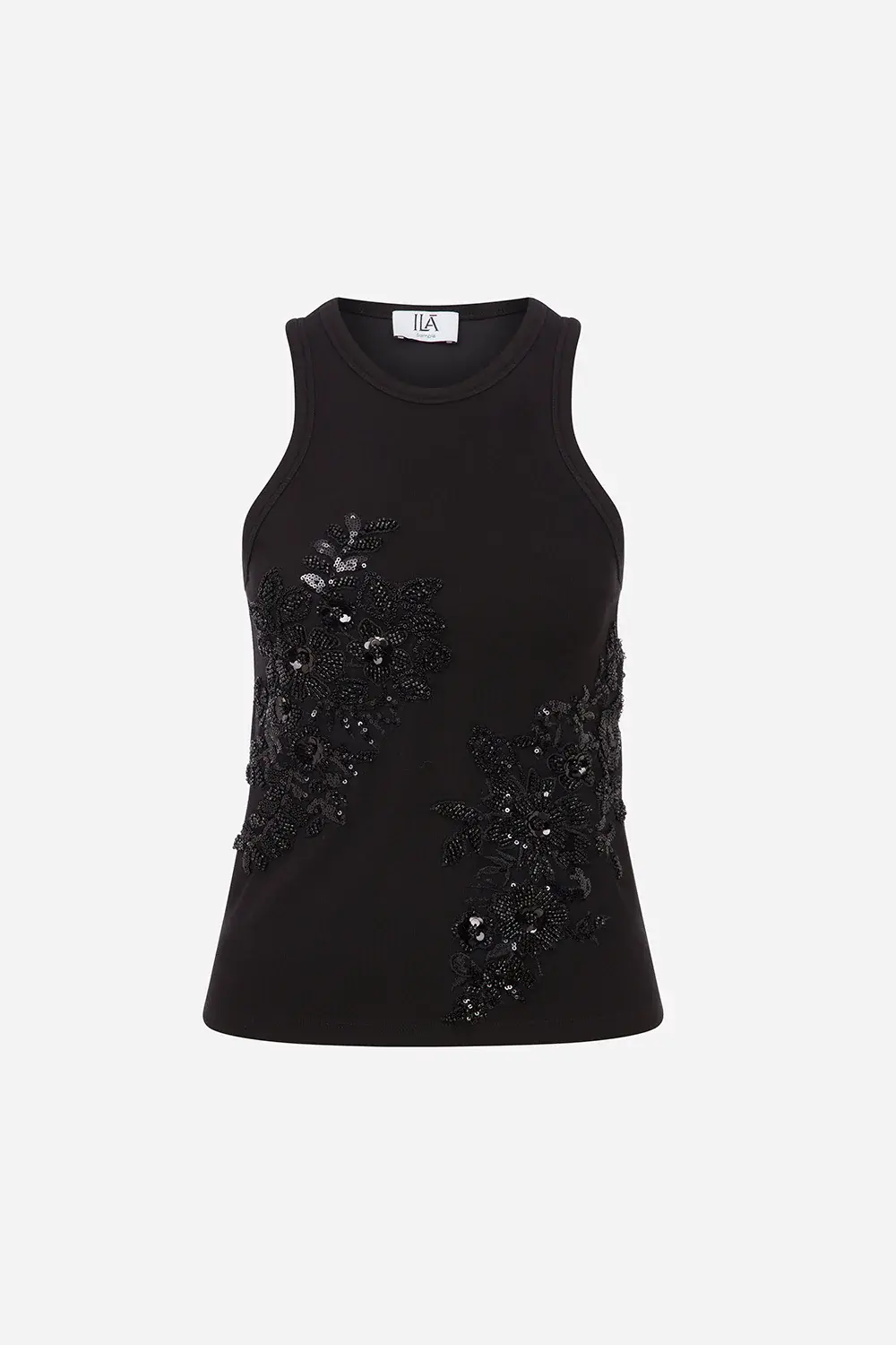 Addison – Tank Top With Applique Detail