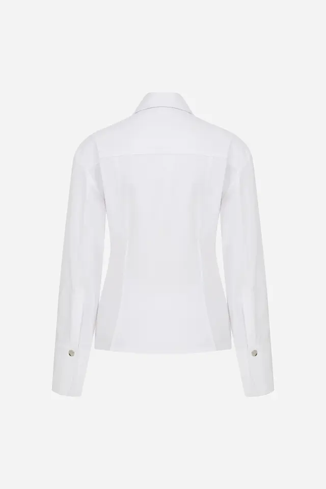 Cara – Corset Detailed Shirt