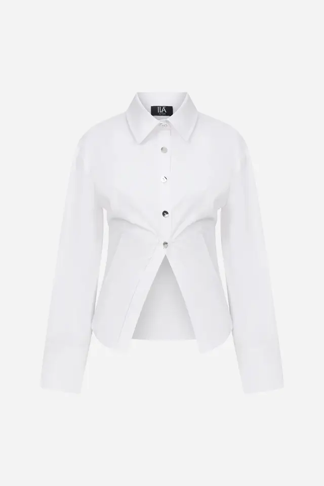 Cara – Corset Detailed Shirt