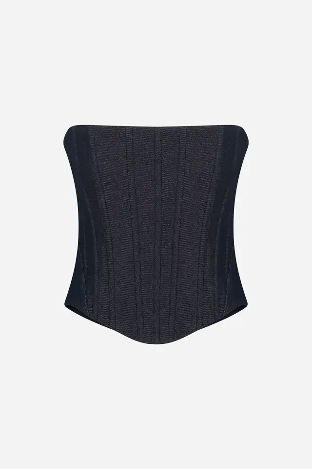 Eva – Denim Corset