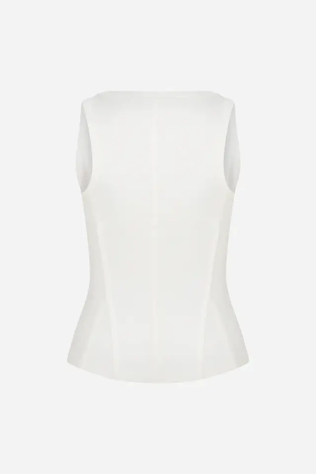 Lilou – U Corset Detailed Tank Top