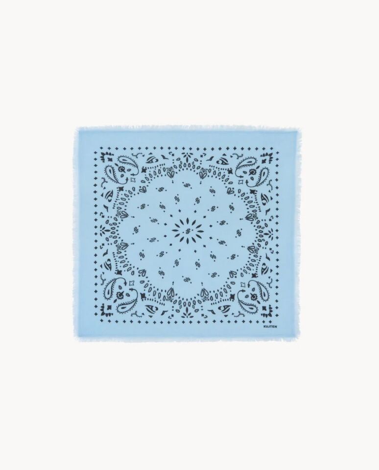 Small Bandana Hachi zephyr blue
