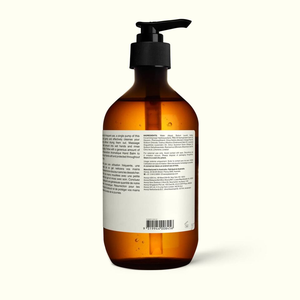 Aesop Hand Wash