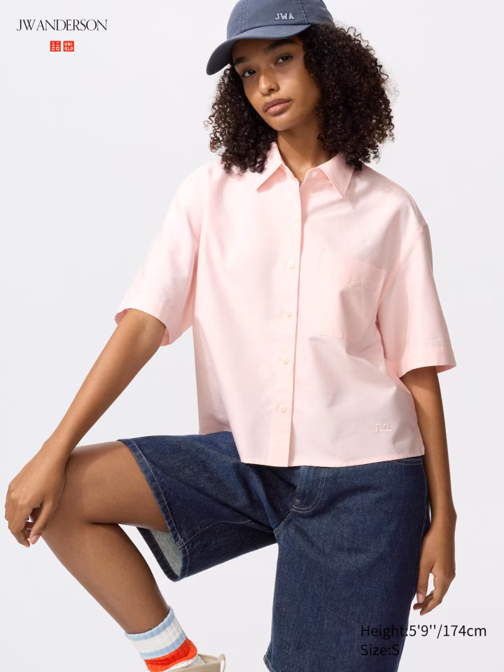 Oxford Boxy Shirt | Short Sleeve