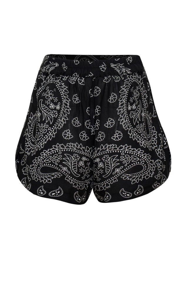 Black Shorts Set