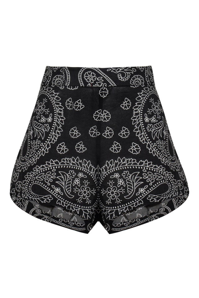 Black Shorts Set