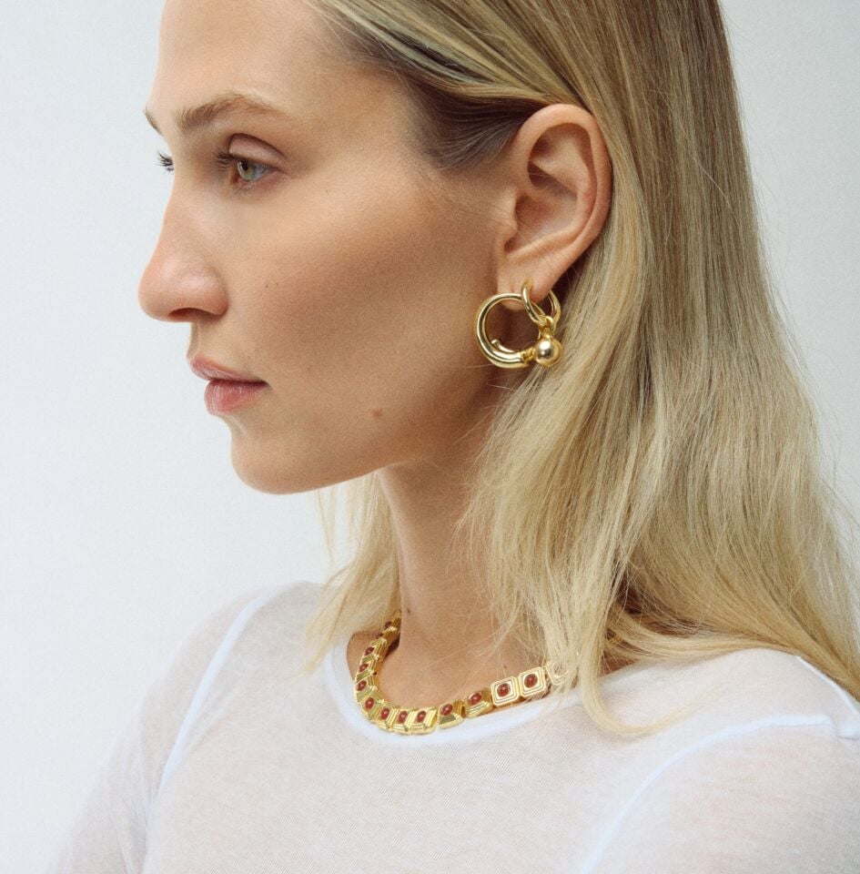 Cassandra Ruby Necklace