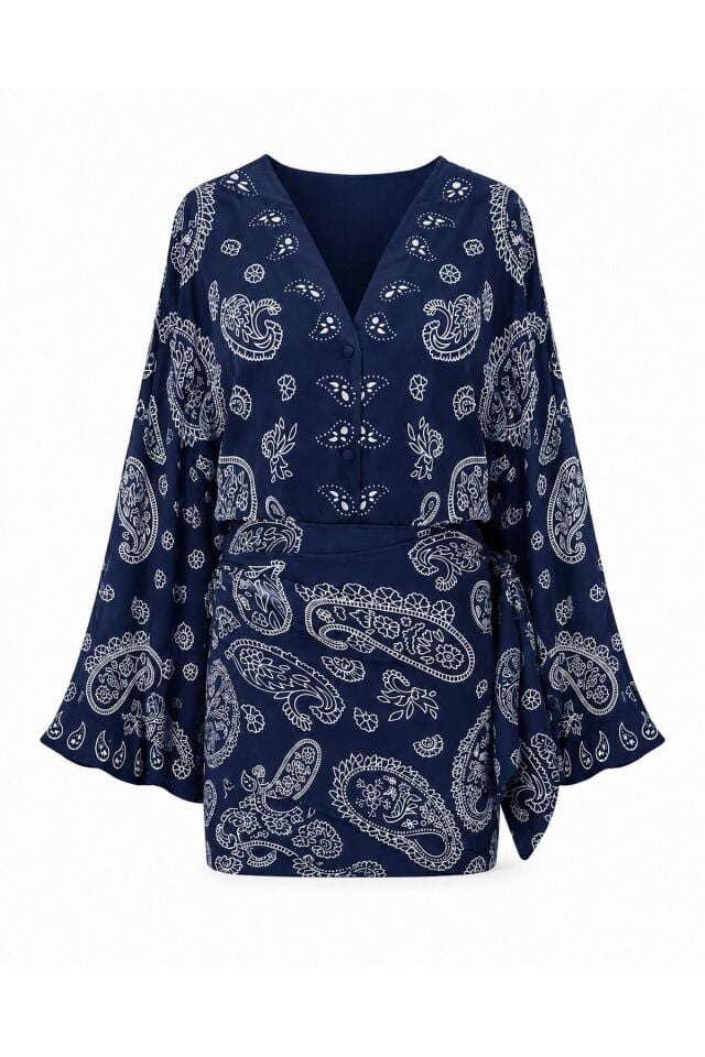 Wrap Dress Deep
